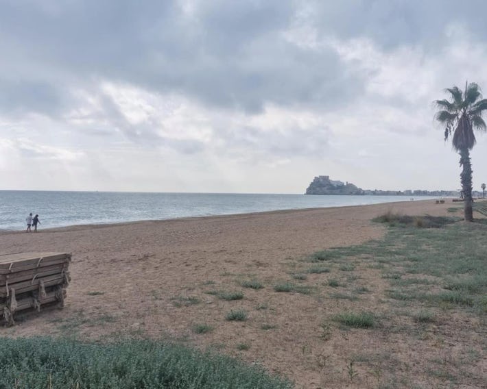 THE BEACH ACROSS THE STREET