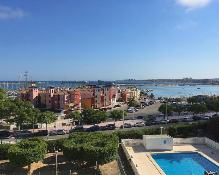Apartament Habaneras z widokiem na morze