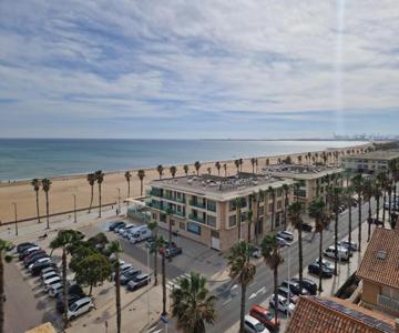 Playa Patacona con vistas al mar