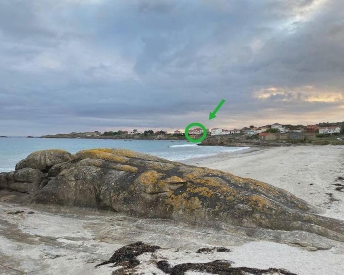 Apartamento con vistas al mar, playa de Carnota!