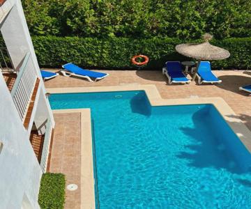 Villa Alexia Apartments Brisa 2nd Floor Stairs 2BR Pool view 9 min to Sea 5min to Town AT1833