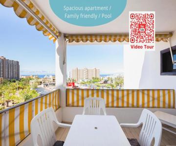 GO2TENERIFE Apart'Marino Pool & Beach at 5 min