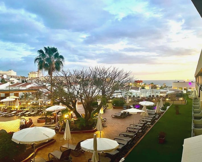 Sea and pool view, Costa Adeje, Tenerife