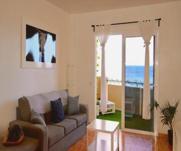Apartamento con vista frontal al mar