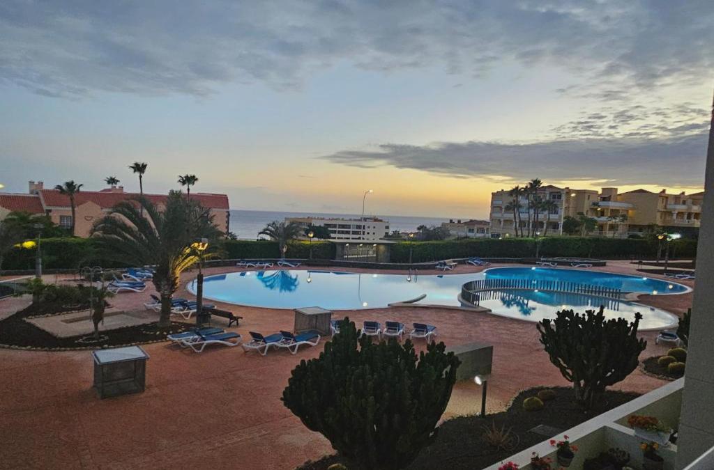 Ocean View Sunny Suite - Pool & Parking - Golf de Sur