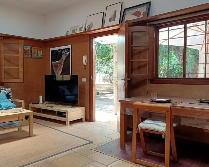 Apartamento-Bungalow con jardín y garaje