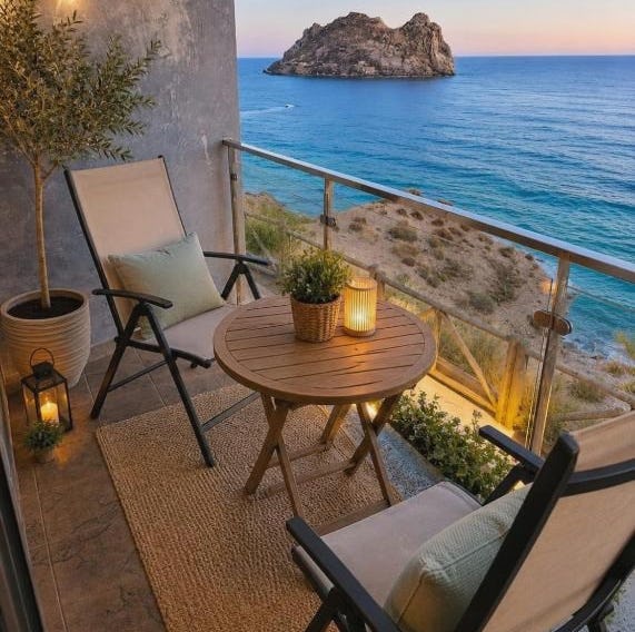 Apartamento Hornillo ,frente al mar