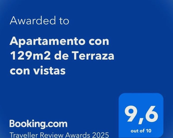 Apartamento con 129m2 de Terraza con vistas