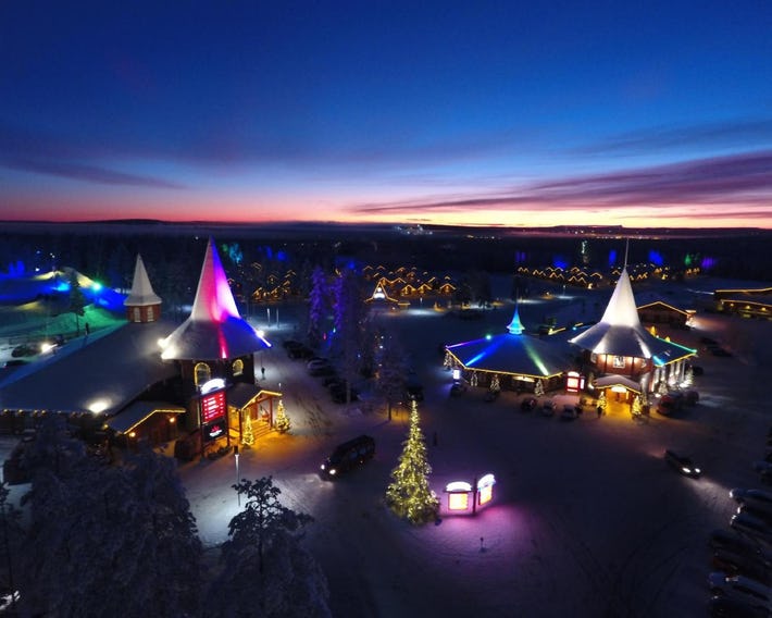 Santa Claus Holiday Village