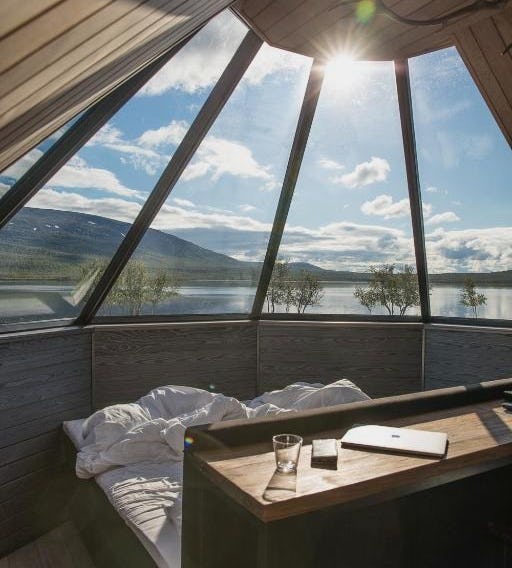 Arctic Land Adventure Glass Igloos
