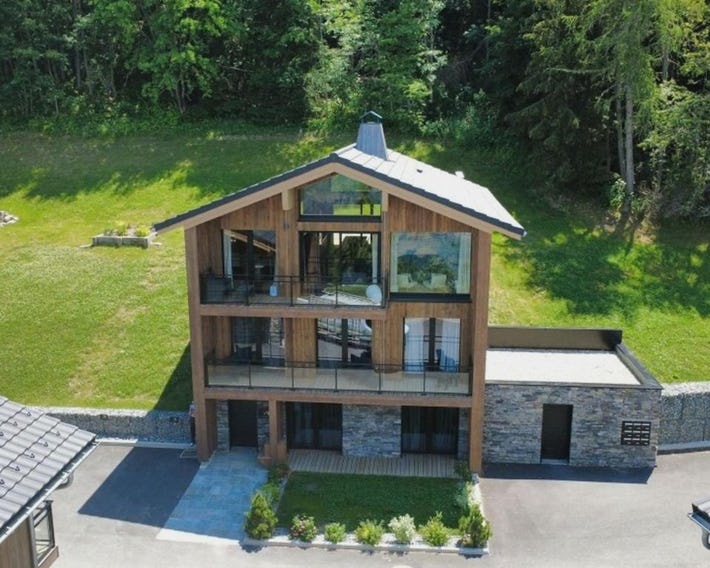 Chalet de prestige, vue montagne - 10 pers.