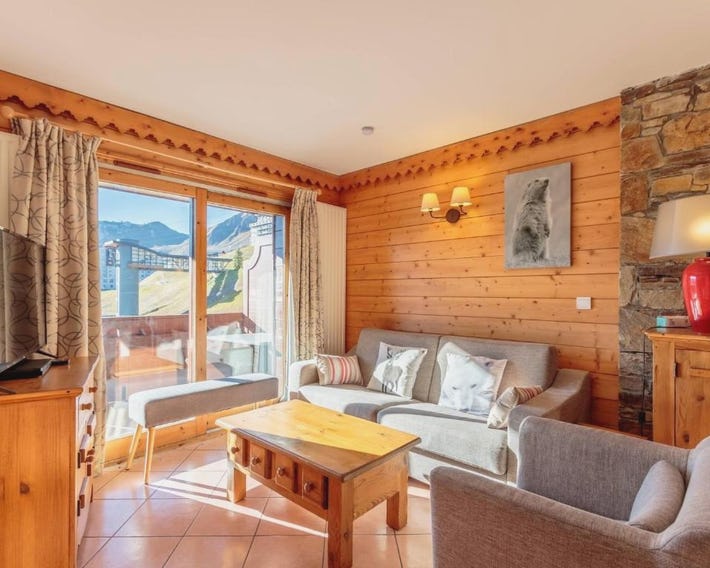 Appartement spacieux avec accès pistes et espace bien-être