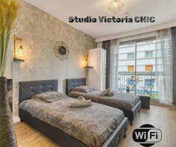 Studio Victoria CHIC - Hyper-Centre - Balcon Vue Montagnes - Séjour Thermal & Loisirs
