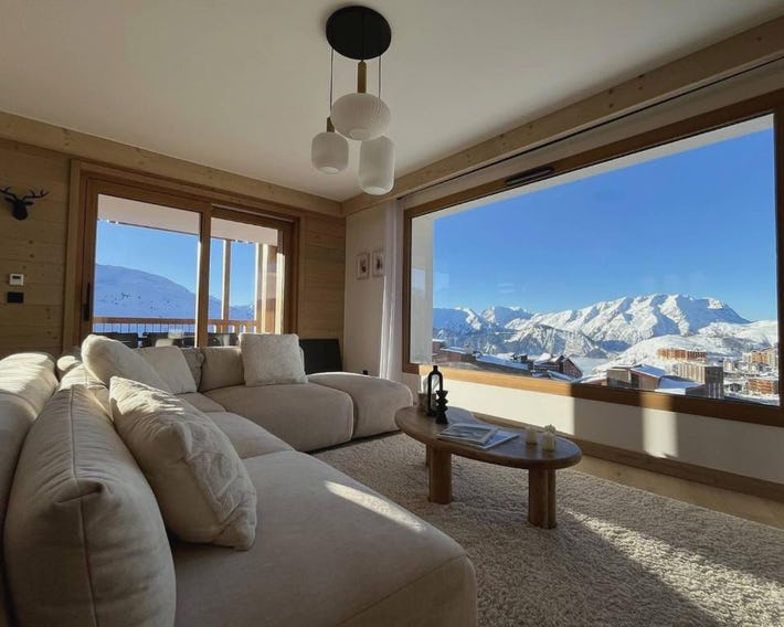 Alpe d'Huez Houses - Chez Marley - PHOENIX3 - Panoramique 4 chambres, sur piste avec piscine