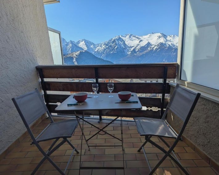 les terrasses de l'Alpe