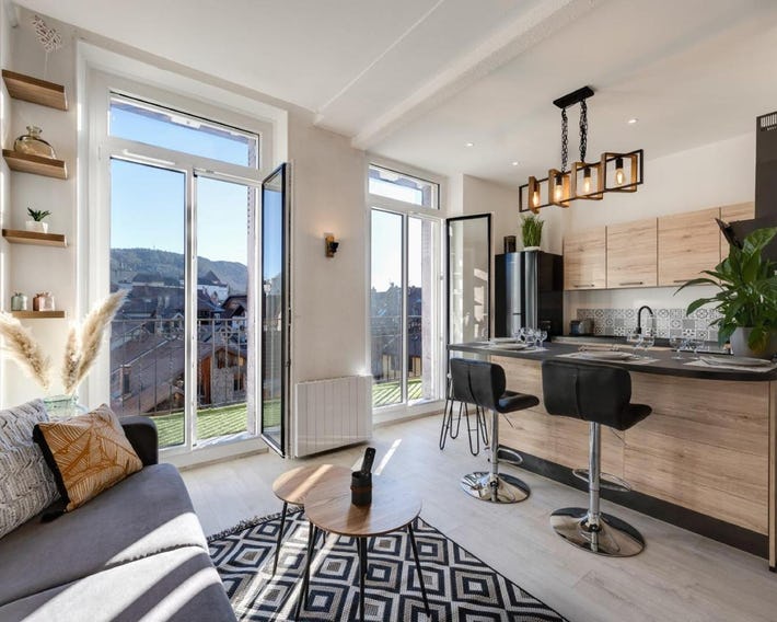 Le Balcon Annécien 4 - Rooftop View For 2-4 People With