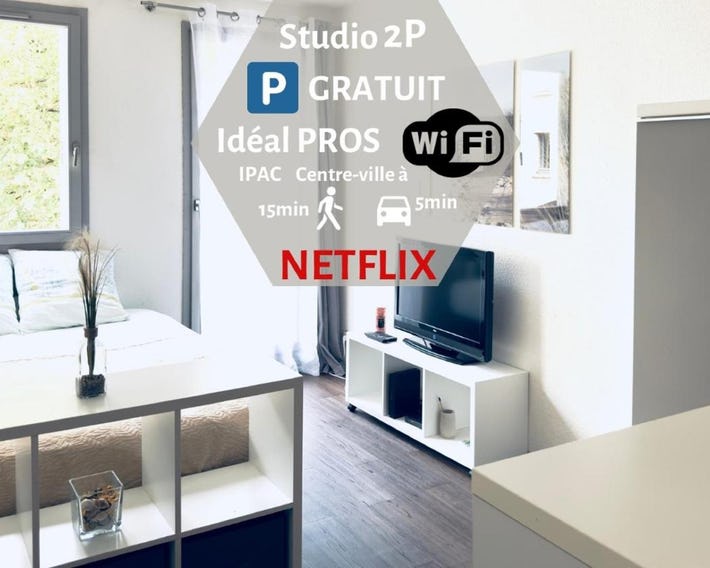 *le Cityzen*15min Du Centre à Pied+parking Gratuit