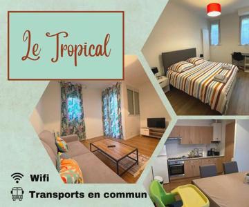 Le Tropical - Spacieux T2 Proche Toutes Commodités