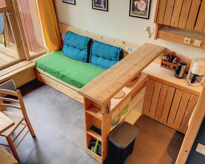 Résidence Aiguille Grive 1 - Duplex mezzanine 4 personnes au calme MAE-5514