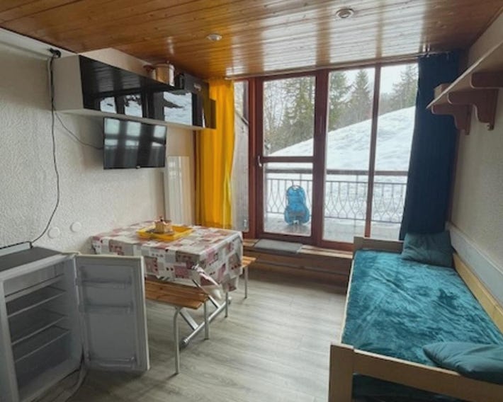 Duplex calme près des pistes avec balcon
