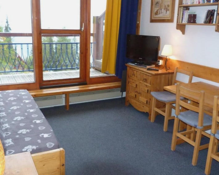 Duplex 2 pièces, 6 pers, skis aux pieds, Charmettoger - FR-1-411-427