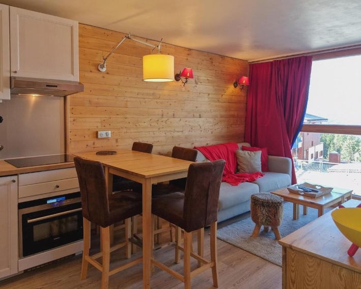 Résidence Tournavelles - Appartement 2 pièces 5 personnes à Arc 1800 au pied des pistes et des comme