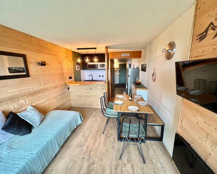 Studio Les Arcs 1800, 1 Pièce, 5 Personnes - Fr-1-346-555