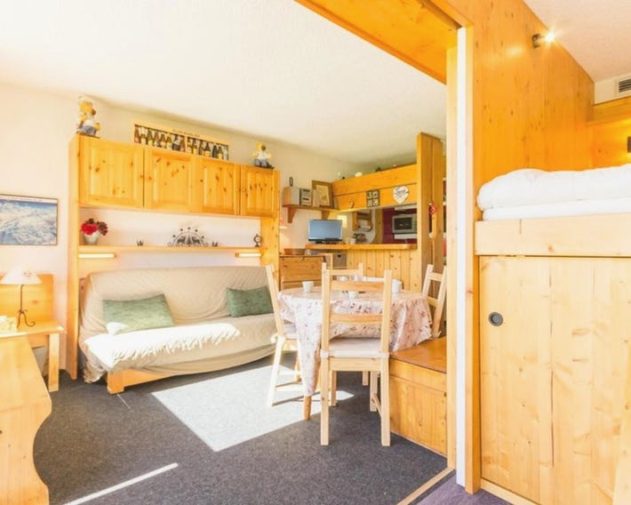 Appartement Ski aux pieds avec Balcon - FR-1-346-509