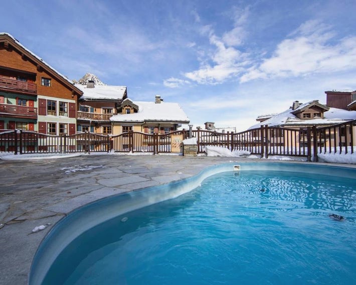 Arc 1950 - Appartement cosy 4 pers, wifi, skis aux pieds
