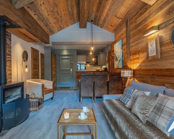 Cosy & Modern 2 Bed Apartment with Wood Burner - Arc 1950 - Manoir Savoie