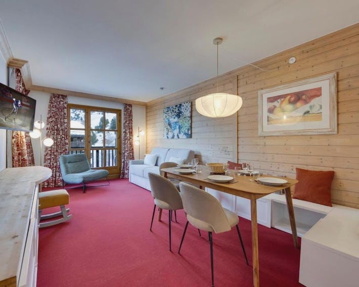 Appartement skis aux pieds aux Arcs 1950, 2 chambres, 7 personnes