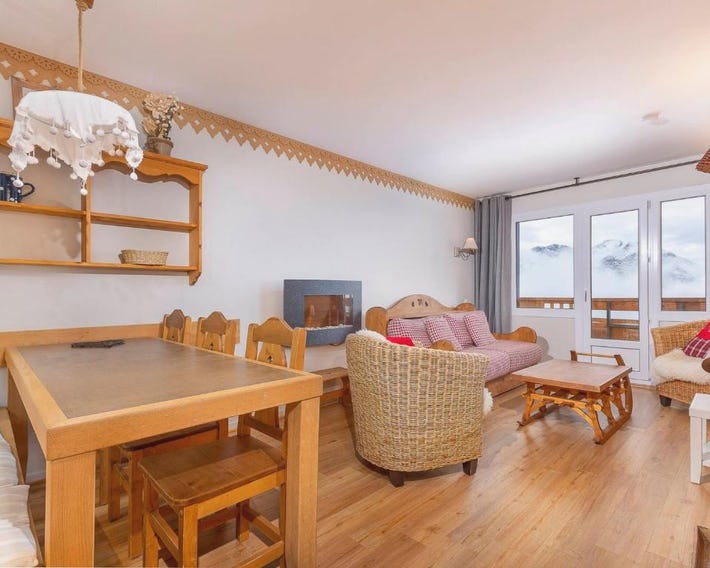 Appartement 3 pièces 6 pers à Avoriaz, balcon Sud-Ouest