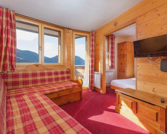 Appartement fonctionnel 2 pièces, 4 pers., balcon sud à Avoriaz