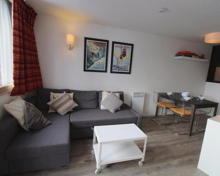 Appartement 2P à Avoriaz, pour 4, vue village et domaine skiable - FR-1-633-10