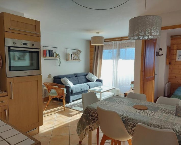 Charmant 3 pièces, 6 couchages, proche pistes, Les Arcs 1800 - FR-1-411-866