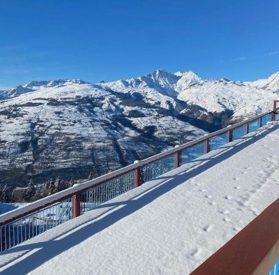 Duplex les Arcs 1800 - Pierra Menta - Vue Imprenable avec Terrasse et Balcon - 9 Personnes