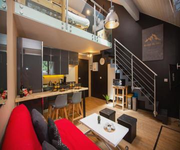 Les Barrats - Duplex - Central - Vue Mont-Blanc