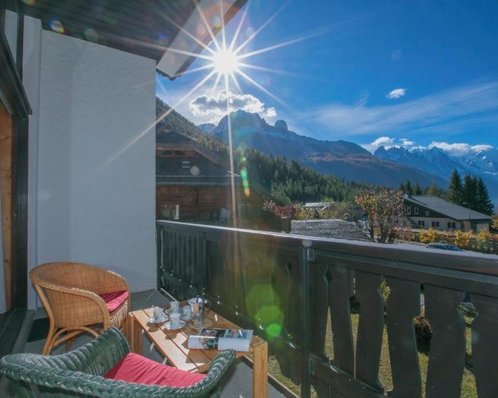 Chalet Charpoua for 6 near Le Tour Ski Lifts - Happy Rentals