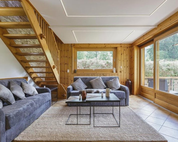 Arve - Chalet 4CH Jardin Nature Vues BBQ Poele