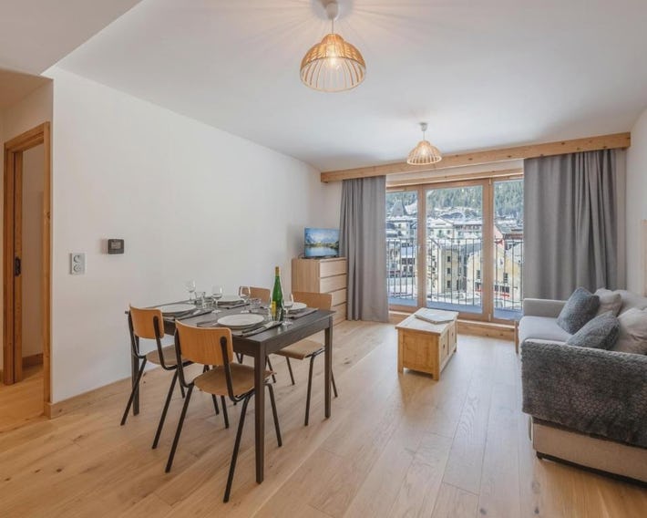 Cozy appartement au centre de Chamonix avec balcon - FR-1-343-274