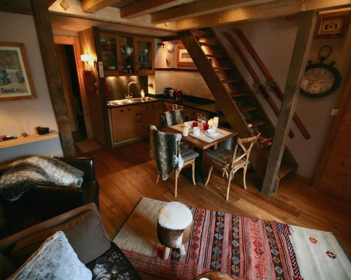 Duplex en vieux bois hyper centre