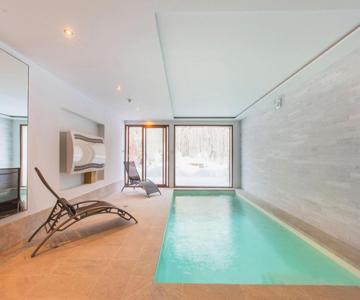Prestigious Chalets 40 P In Classified Site Exceptional View Swimming Pool Sauna