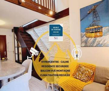 Yellow Home-by So'serenityhome-balcon Vue Montagne-mezzanine