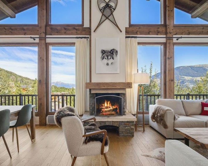 200m ski slopes - Chalet Manora - Courchevel La Tania