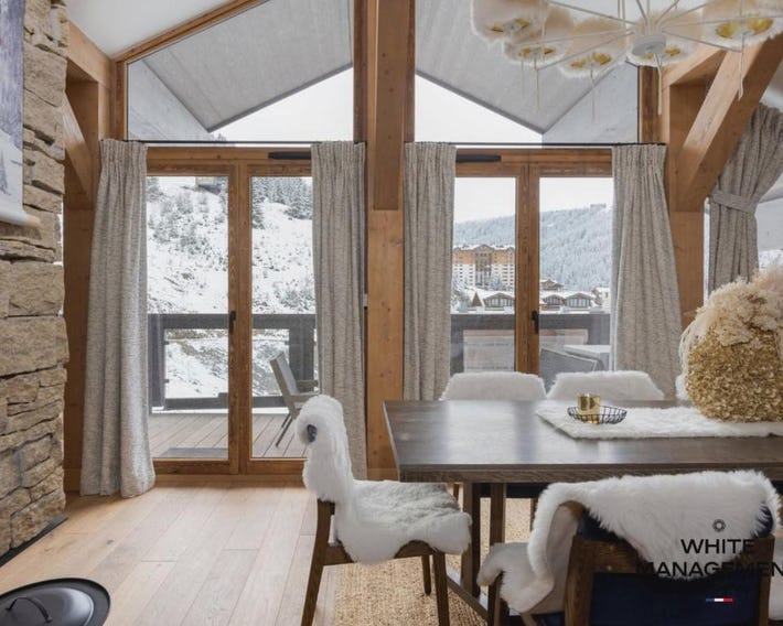 Résidence L'ourse Bleue - Penthouse intimiste avec sauna au coeur de Moriond MAE-5814