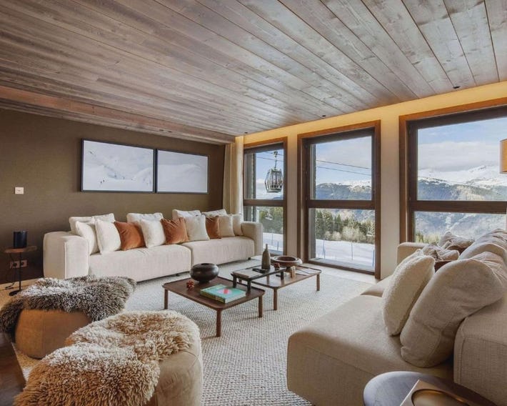 Appartement haut de gamme avec accès à l'espace bien-être à Courchevel 1850