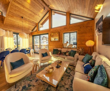 Les Clarines D'or,villa Avec Piscine,jacuzzi Et Sauna , Aux Pieds Des Pistes De Ski , Pour 12 Person