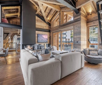 Lumineux Appartement Chic En Centre Ville Pour 11 Pers. à Courchevel Village - Fr-1-562-83