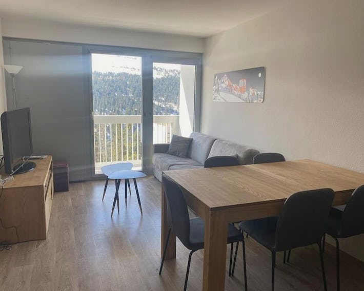 Appart 6 personnes, balcon plein sud