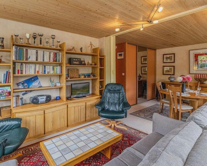 Appartement chaleureux, vue montagnes - 6 pers.